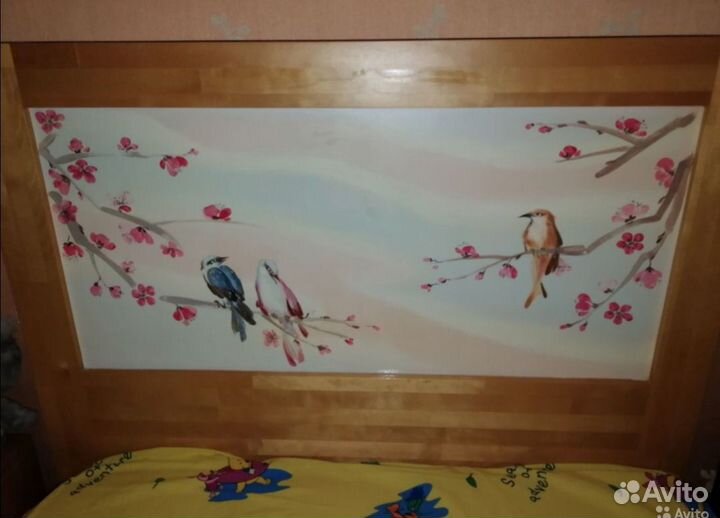 Кровать детская из натуральной березы