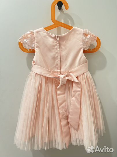 Нарядное платье на девочку 80 размер