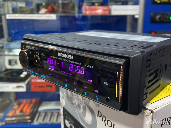 Магнитола Prology kraken CDP-8.0 процессор