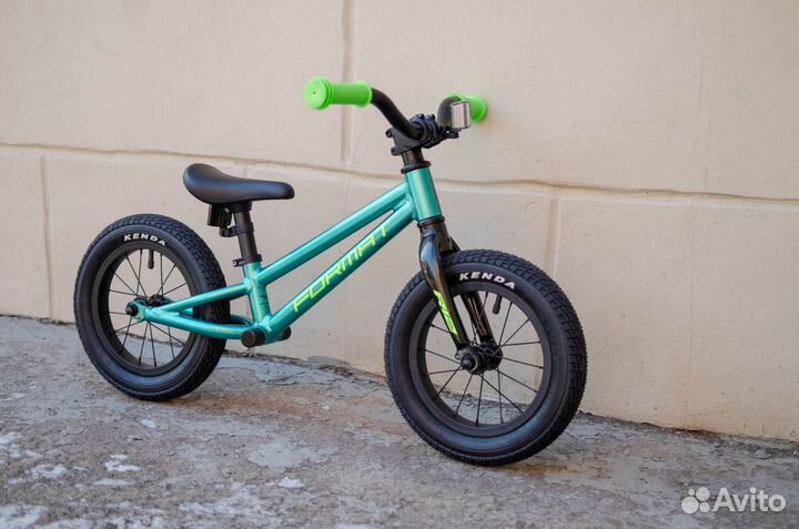 Беговел Format Runbike d-12 (2020) зеленый