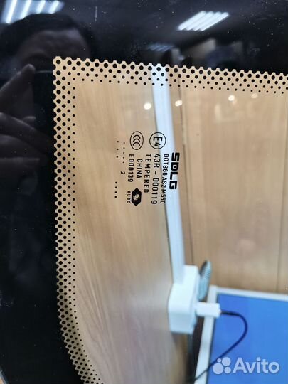 Стекло боковое Sdlg LG 936 правое лобовое