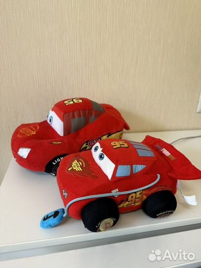 Молния mcqueen игрушка подушка