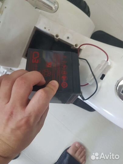 Детский электро мотоцикл бу