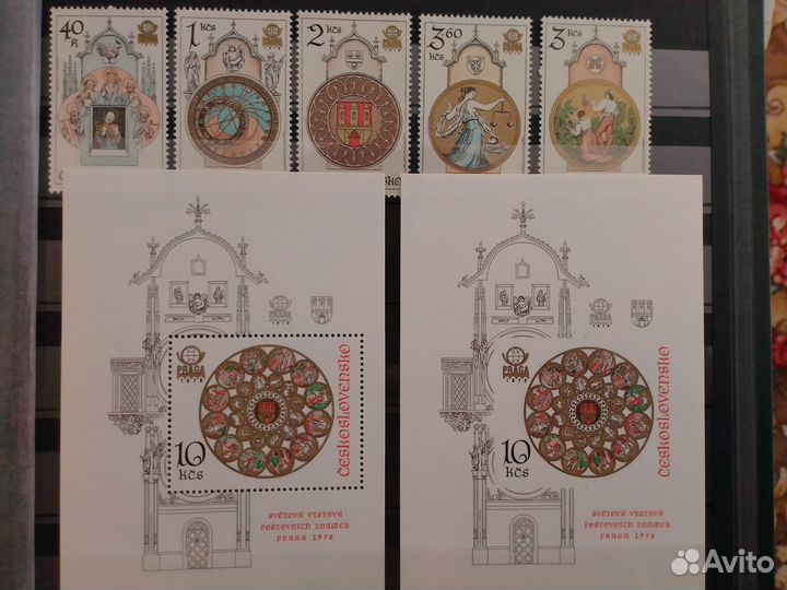 Марки Швеция Алжир Чехословакия Великобритания др