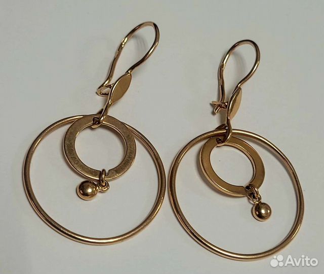 Серьги Золото 585пробы