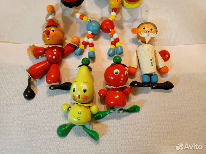 Деревянные игрушки СССР
