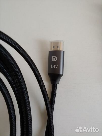 Кабель miniDP-DP 4k 120/144Hz V1.4