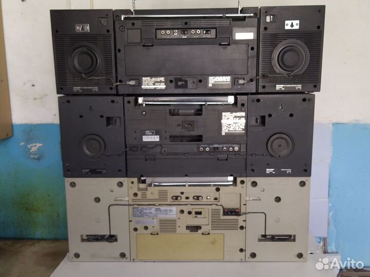 Магнитолы sharp WF-939, GF-800,700,500,575,281