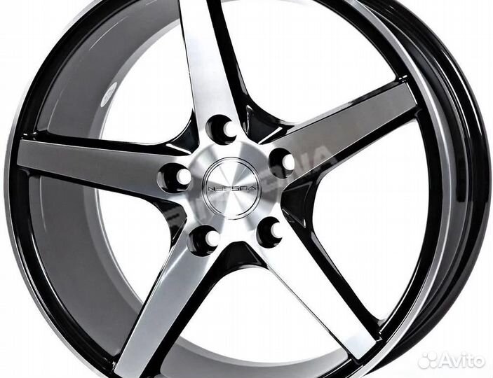 Литой диск в стиле vossen R18 5x114.3. Большой выб