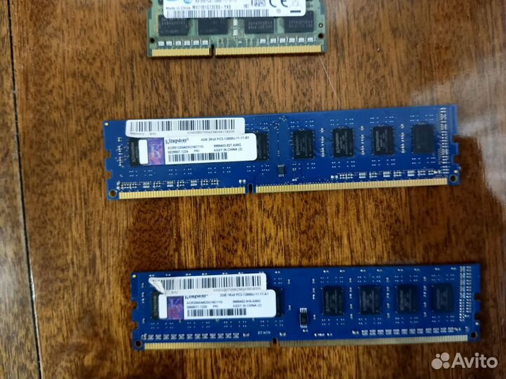 Оперативная память ddr3 для ноутбука и пк