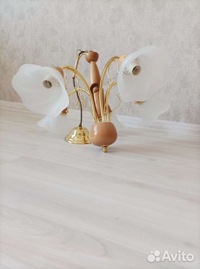 Люстра потолочная бу