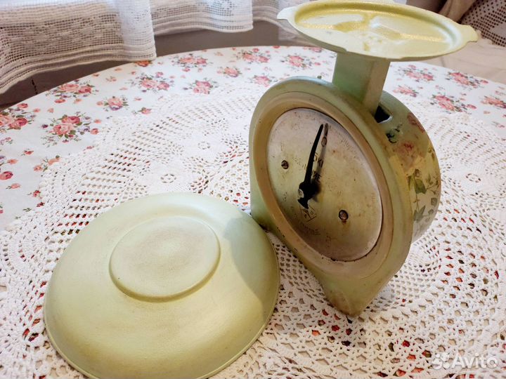 Весы кухонные СССР декупаж