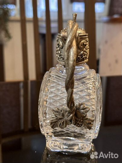 Графин Тифлис хрустальный в серебре