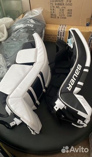 Щитки вратаря bauer GX Jr