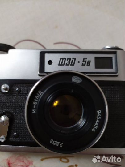 Плёночный фотоаппарат Фэд 5в
