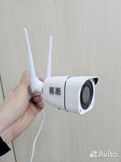 Камера видеонаблюдения wifi уличная бу муляж