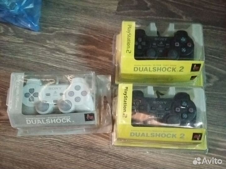 Оригинальные джойстики PlayStation 1,2