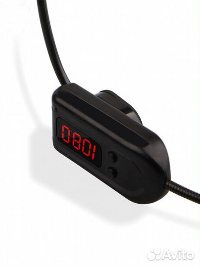 Беспроводной микрофон на голову с FM передачей