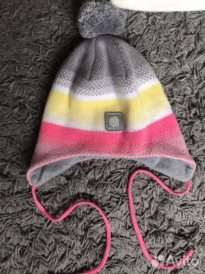 Шапка для девочки демисезонная