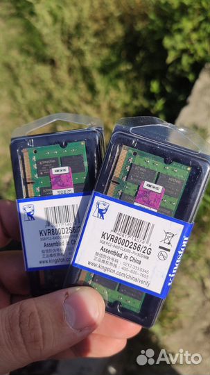 Новая оперативка для ноута ddr2 2gb 800мгц