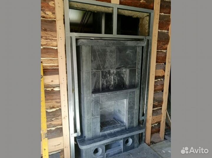 Печь камин по финской технологии