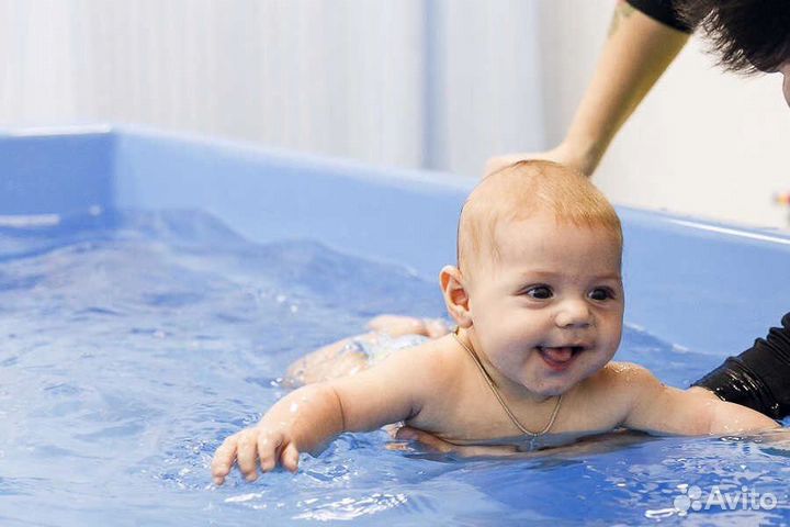 Грудничковое плавание на дому
