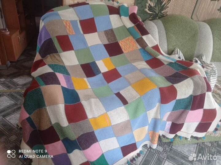 Плед ручной работы