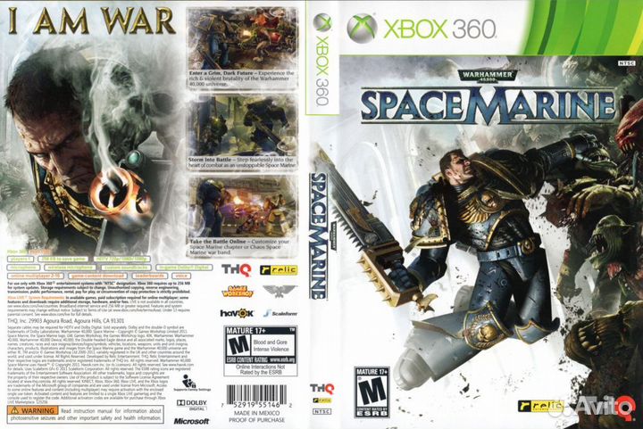 Warhammer 40000: Space Marine (Xbox 360)
