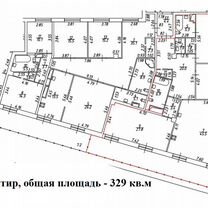 8-к. квартира, 328 м², 9/9 эт.