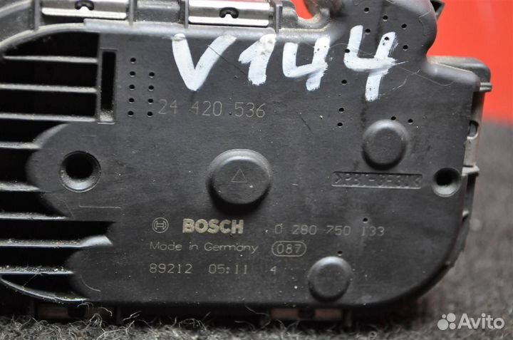 Дроссельная заслонка opel Corsa D