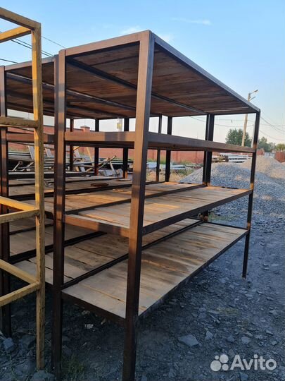 Стеллажи сварные