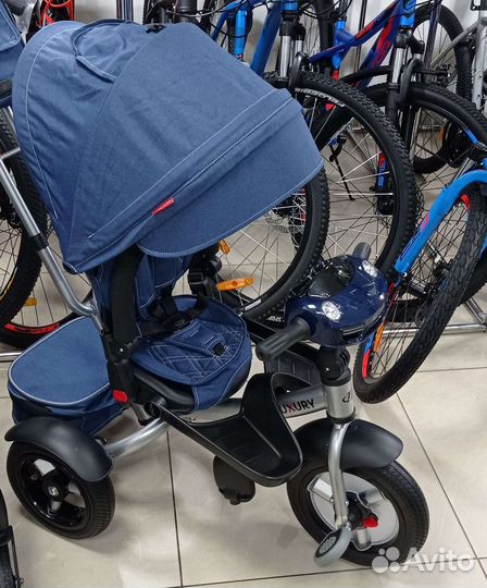 Велосипед трехколесный luxury тт премиум с