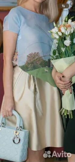 Шелковый топ Moschino