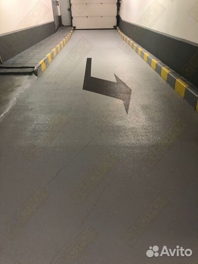 Полы для паркинга 2 уровня