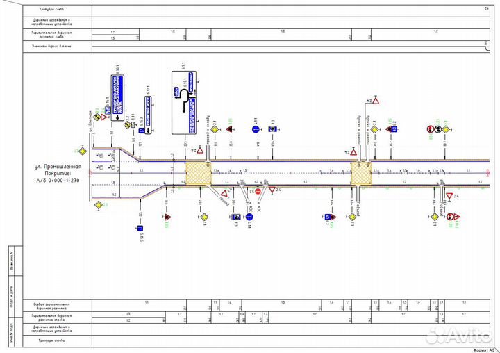 Проект организации движения в Новосибирск