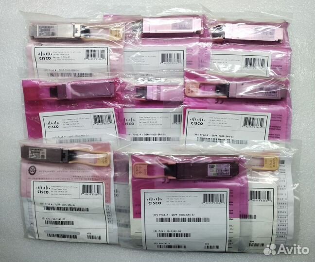 Трансивер Cisco qsfp-100G-SR4-S