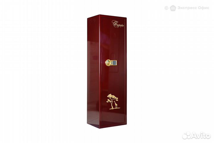 Оружейный сейф Valberg Сафари EL Gold (вишня)