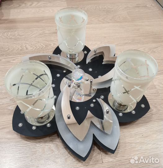 Люстра потолочная б/у