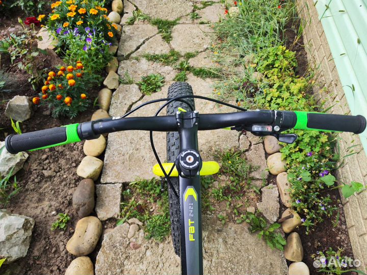 Горный велосипед фэтбайк black aqua 2421D