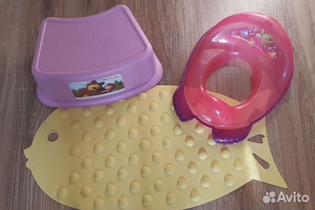 Детская ступенька, накладка, резиновый коврик