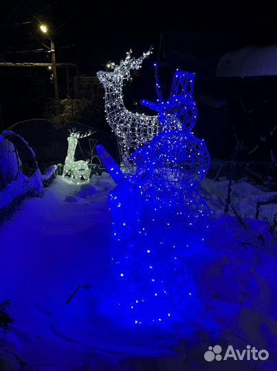 Фигуры животных светодиодные