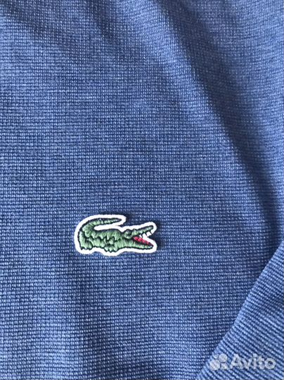 Поло мужское с длинным рукавом lacoste