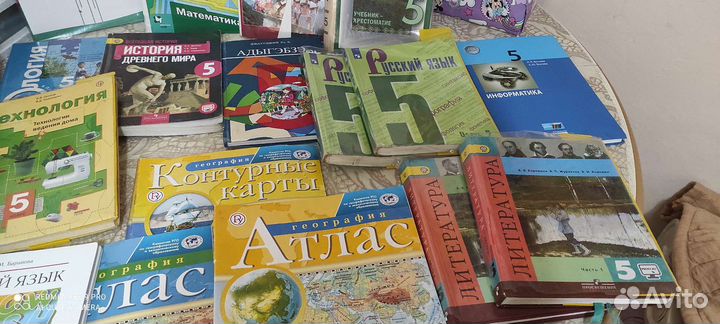 Учебники 5,6 класс
