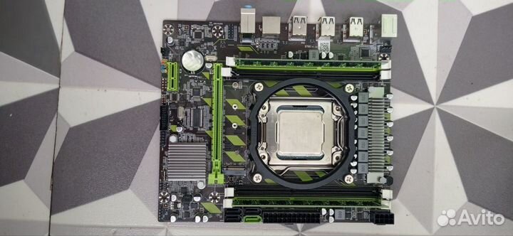Xeon E5-2640+Новая плата LGA2011+16 GB DDR3