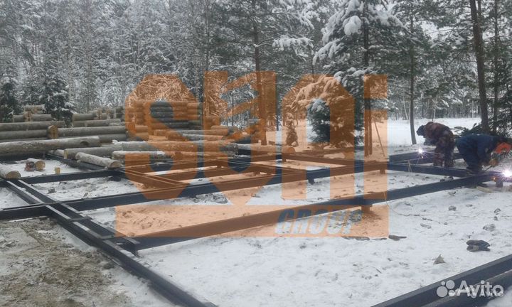 Винтовые сваи под ключ установка