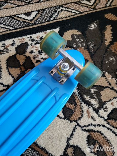 Пенни борд светящийся, скейтборд