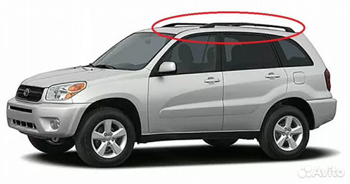 Рейлинги Toyota RAV4 XA20 2000-2005