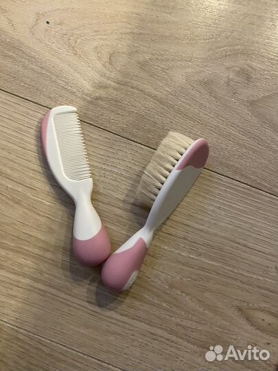 Расческа, набор расчесок для новорожденных chiko