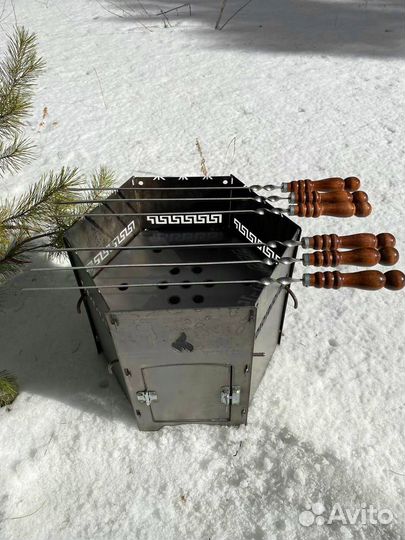 Печь под казан 3в1