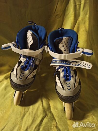 Роликовые коньки р-р 34-37 (раздвижные)